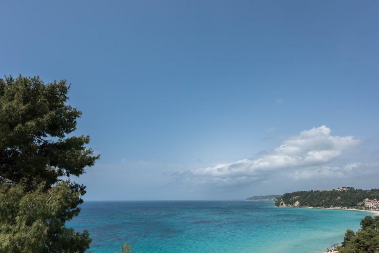 Siviri Azure Sea View By Luxlikehome المظهر الخارجي الصورة